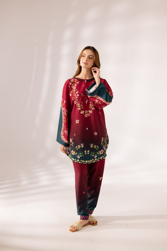 2PC Winter Dress- PRT SK35