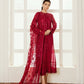 EMBROIDERED CHIFFON UF-37
