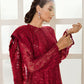 EMBROIDERED CHIFFON UF-37