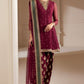 EMBROIDERED CHIFFON UC-3068