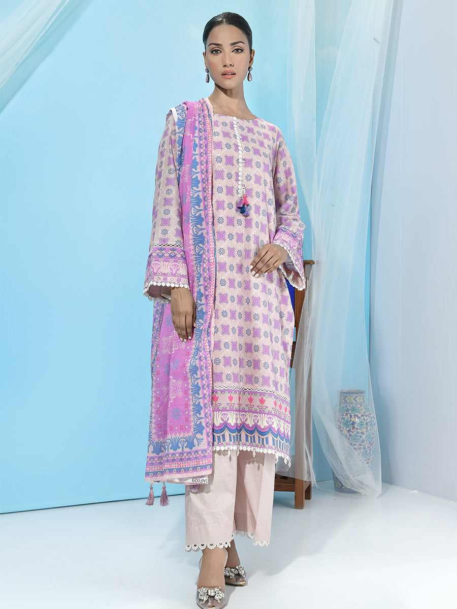 PRINTED LAWN SHIRT & DUPATTA