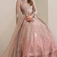 EMBROIDERED CHIFFON UC-3024