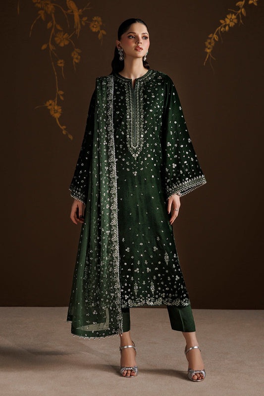 EMBROIDERED VELVET UF-4545