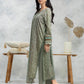 Green Printed Lawn 3 Piece