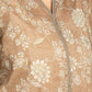 Brown Printed Lawn 3 Piece