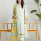 Light Green Printed Lawn 3 Piece