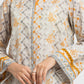 Light Beige Printed Lawn 3 Piece