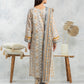 Light Beige Printed Lawn 3 Piece