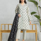 Light Sage Printed Lawn 3 Piece
