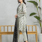 Light Sage Printed Lawn 3 Piece
