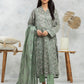 Sage Green Printed Lawn 3 Piece