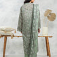 Sage Green Printed Lawn 3 Piece