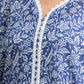 Blue & White Printed Lawn 3 Piece