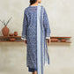 Blue & White Printed Lawn 3 Piece