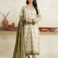 Sage Printed Lawn 3 Piece