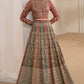 EMBROIDERED CHIFFON UC-3025