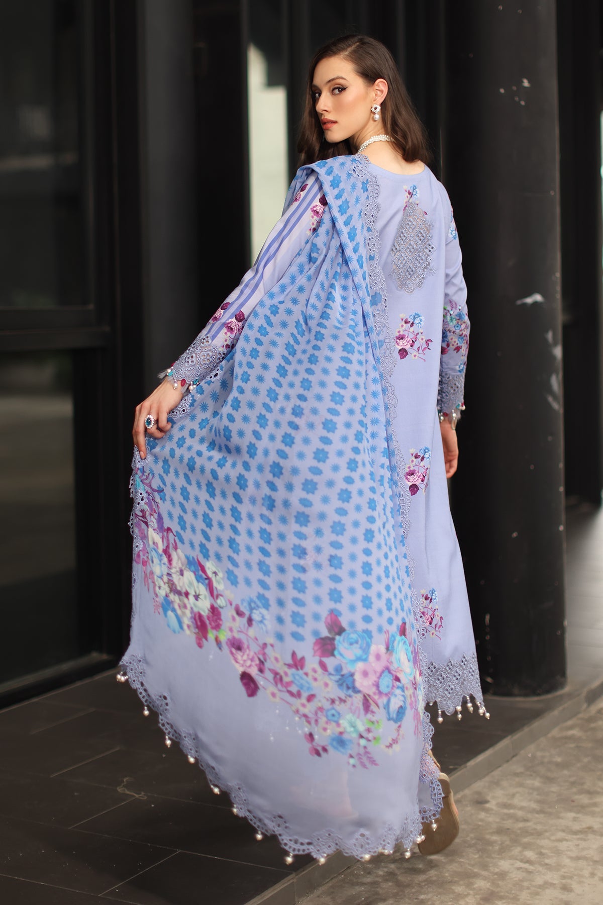 3-PC Unstitched Lawn Collection CS6-09