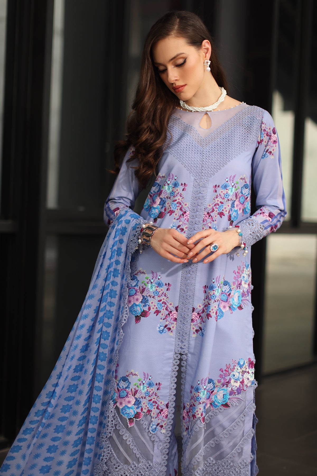 3-PC Unstitched Lawn Collection CS6-09