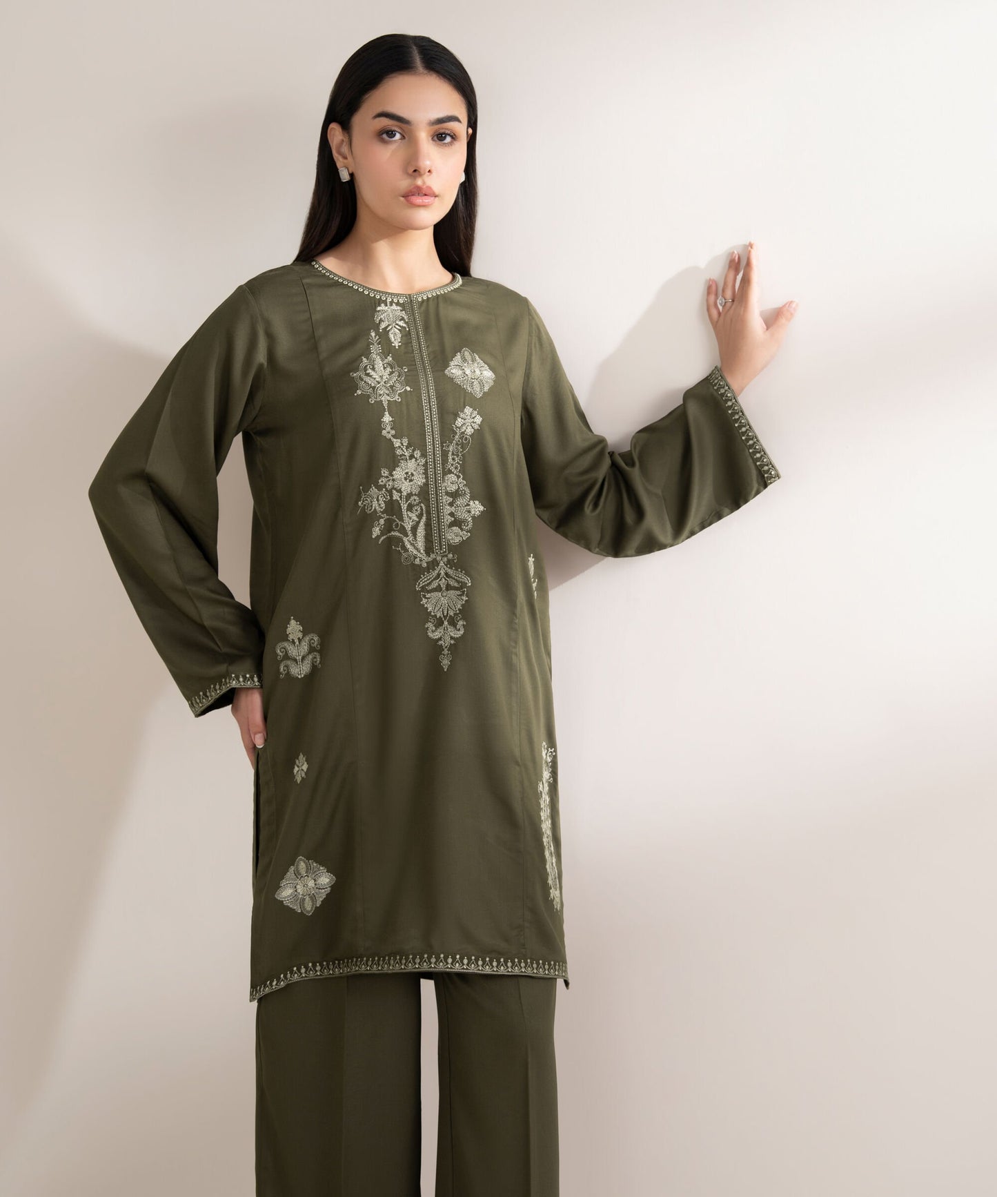 Embroidered Bedford Shirt