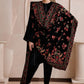 EMBROIDERED VELVET SHAWL VS-67