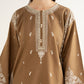 Embroidered Khaddar Shirt