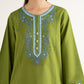 Embroidered Khaddar Shirt