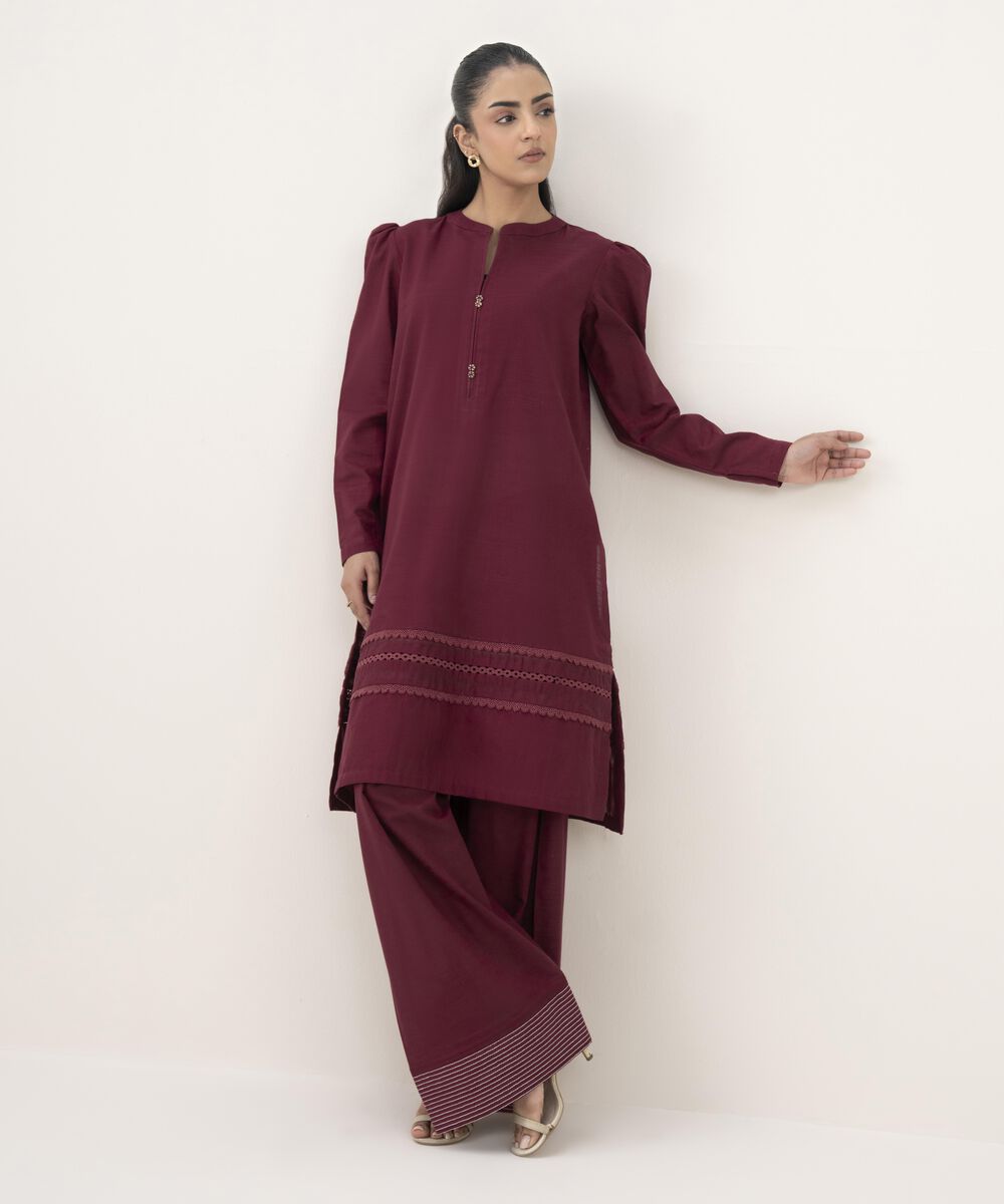 Solid Khaddar Shirt