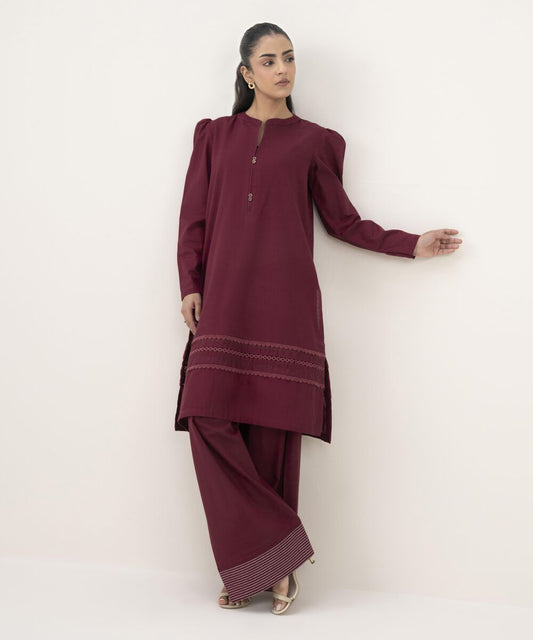 Solid Khaddar Shirt