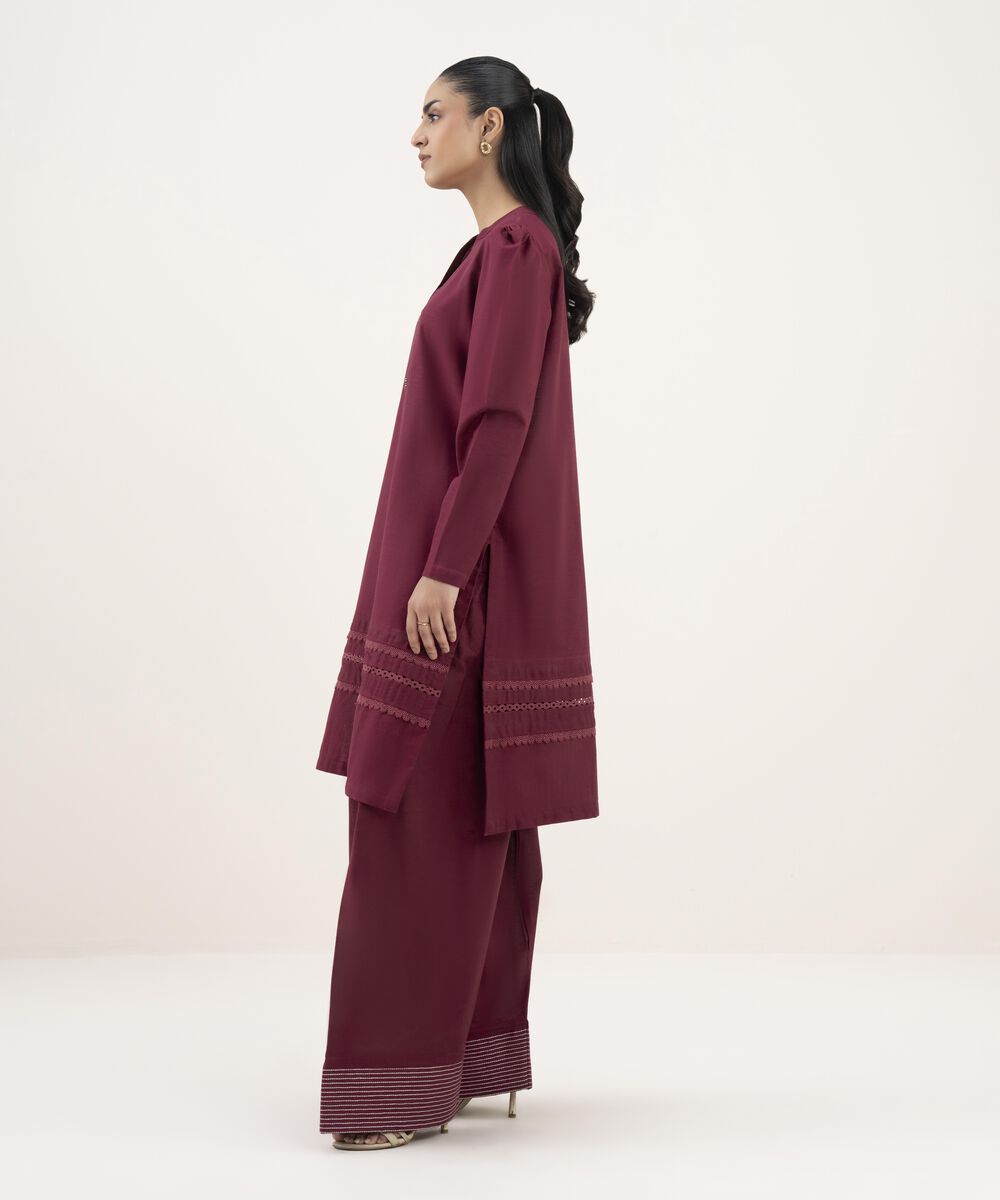 Solid Khaddar Shirt