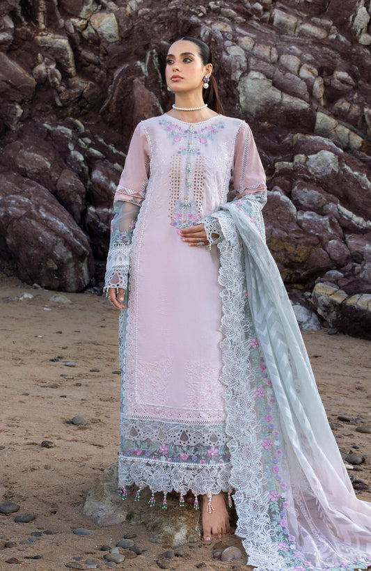 Mahiymaan 3 Piece Unstitched Luxury Lawn-MLL-26-04