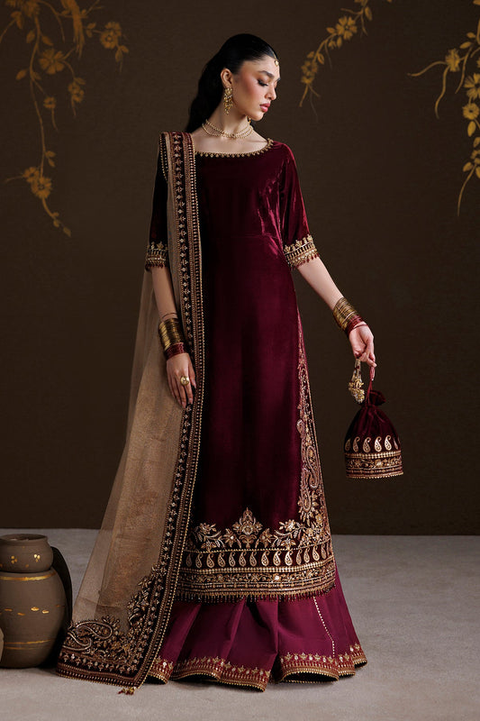 EMBROIDERED VELVET UF-4548