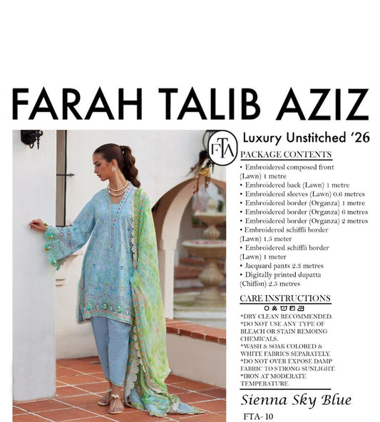 Sienna Sky Blue - FTA 10