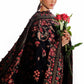 EMBROIDERED VELVET SHAWL VS-67
