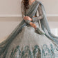 EMBROIDERED CHIFFON UC-3026
