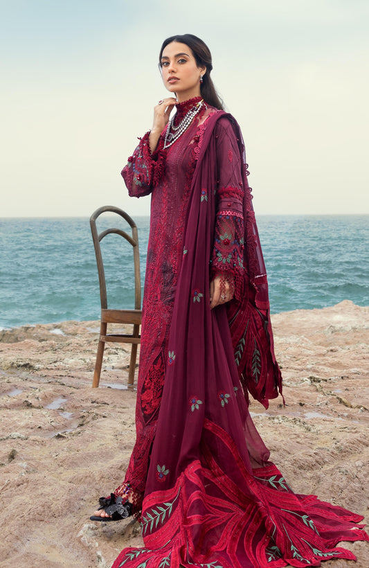 Mahiymaan 3 Piece Unstitched Luxury Lawn-MLL-26-05