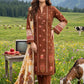 Colors Lawn With Chiffon Dupatta 3 Piece Unstitched-CDC-26-05