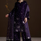 EMBROIDERED VELVET UF-4549