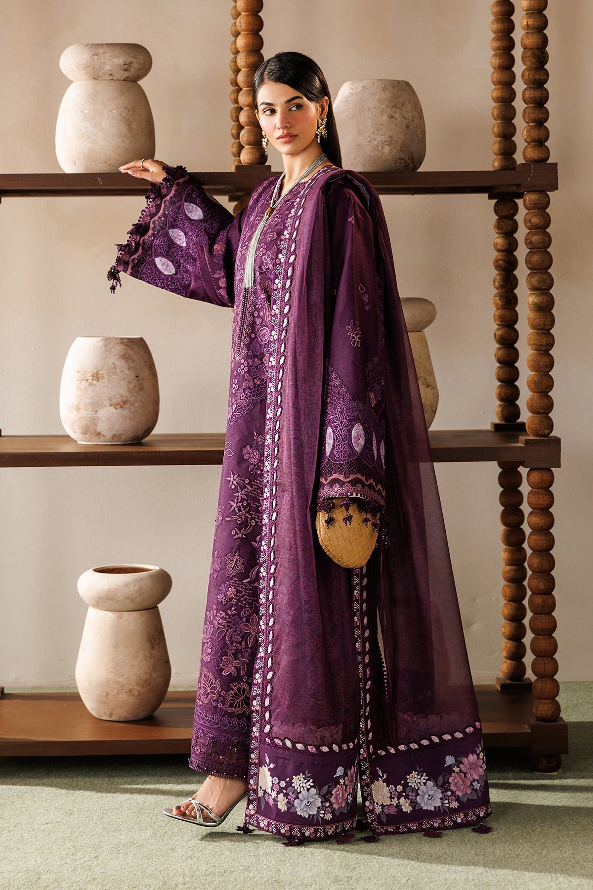 EMBROIDERED LAWN EL26-D02 UNSTITCHED
