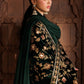 EMBROIDERED VELVET SHAWL VS-68
