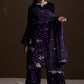 EMBROIDERED VELVET UF-4549