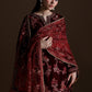 EMBROIDERED VELVET UF-4550