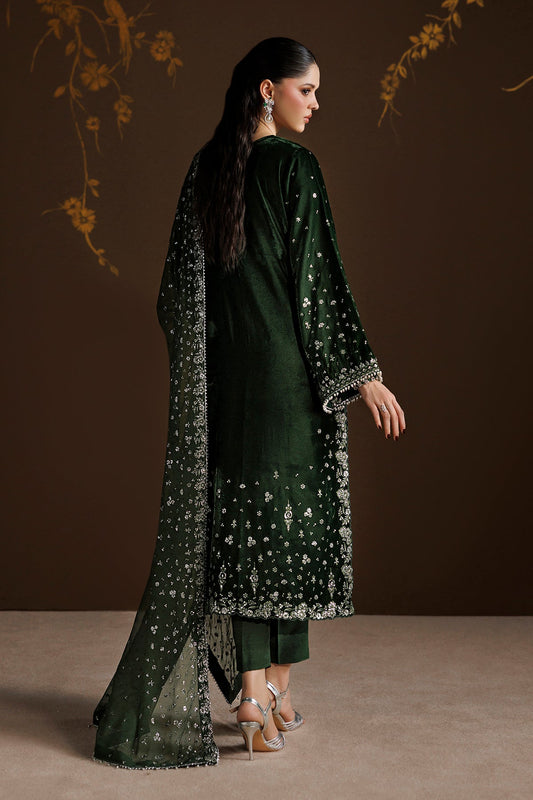 EMBROIDERED VELVET UF-4545