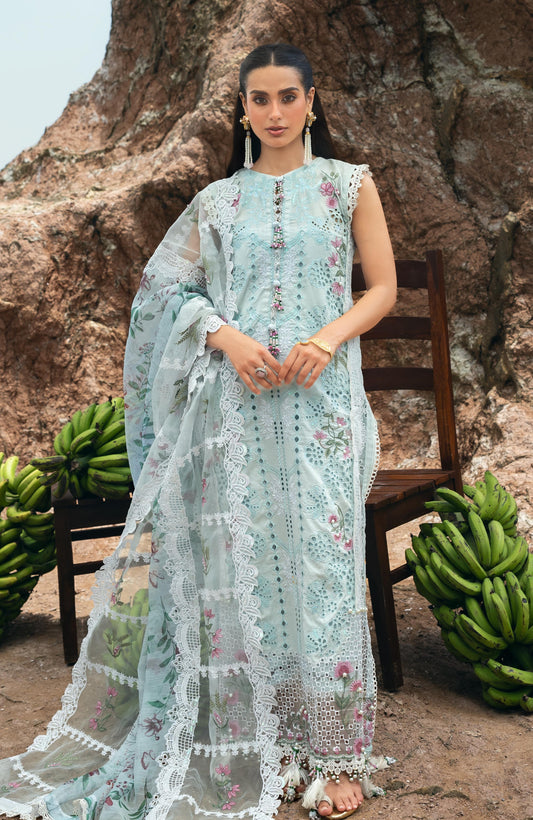 Mahiymaan 3 Piece Unstitched Luxury Lawn-MLL-26-06