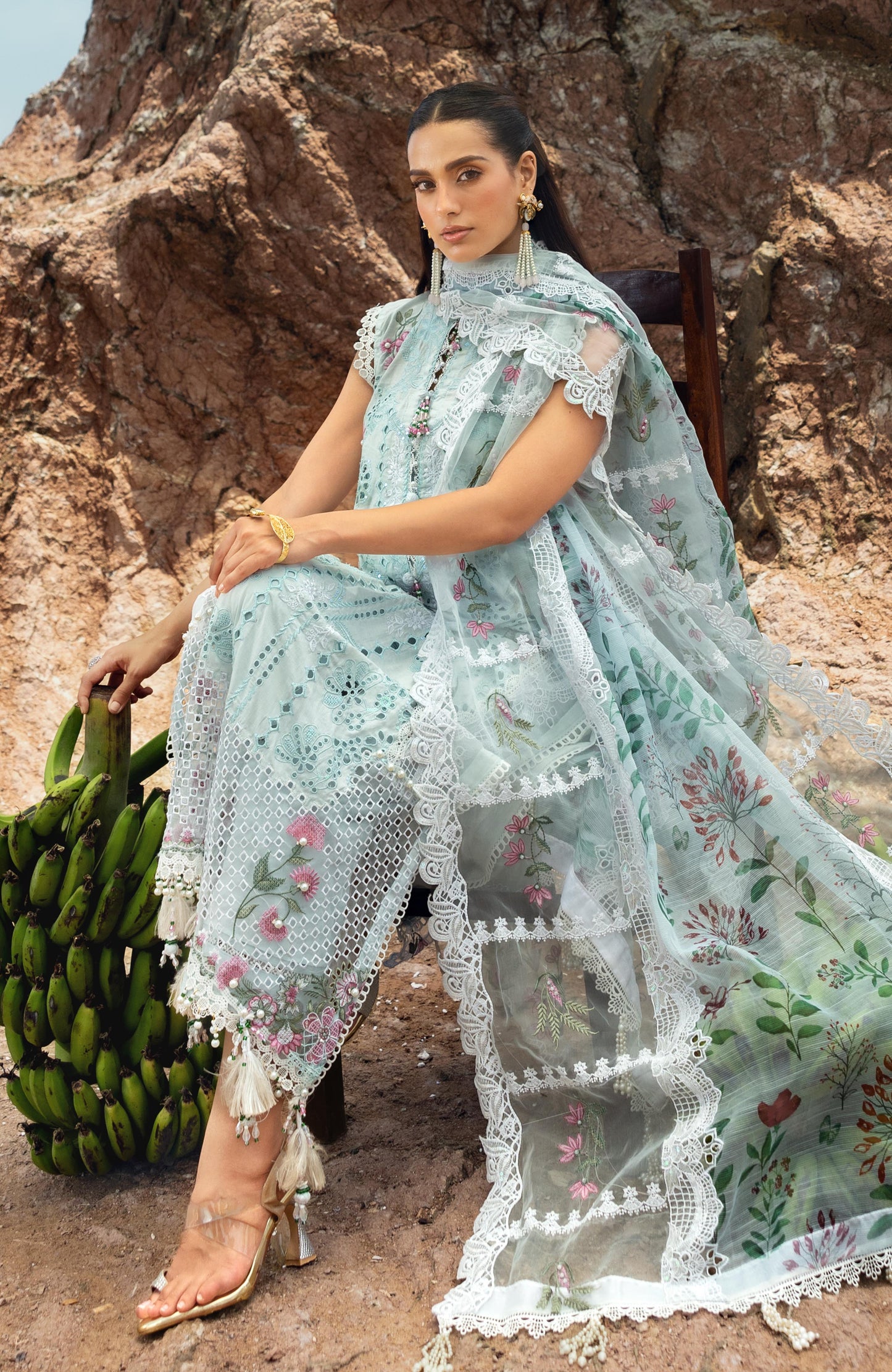 Mahiymaan 3 Piece Unstitched Luxury Lawn-MLL-26-06