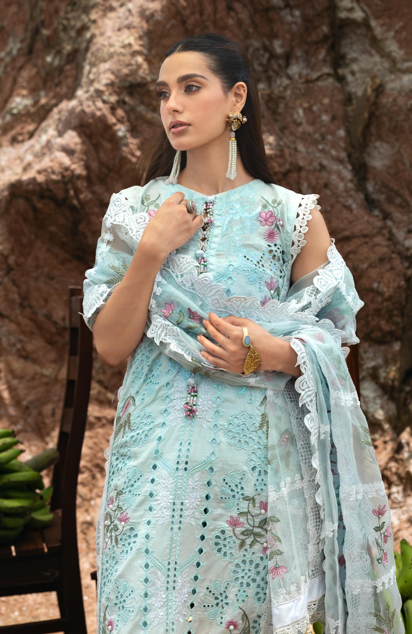 Mahiymaan 3 Piece Unstitched Luxury Lawn-MLL-26-06