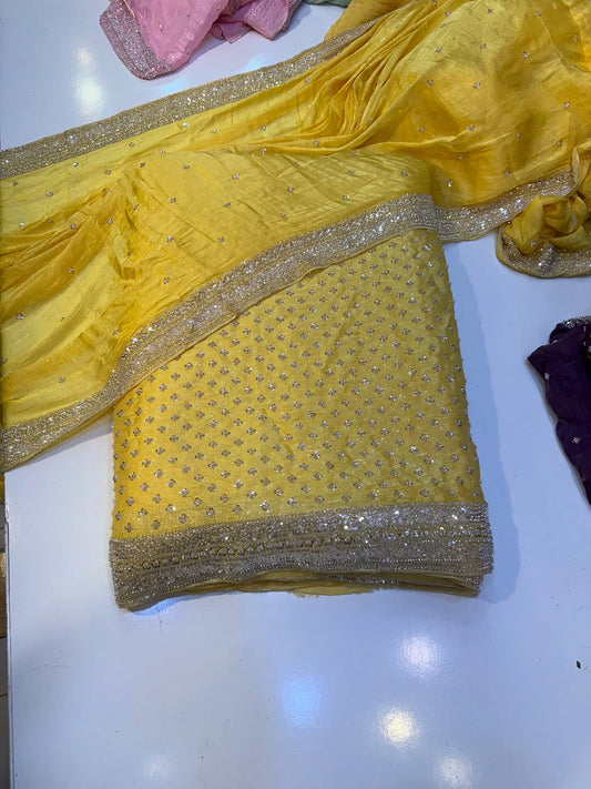 Sunflower Yellow - Sheesha Silk