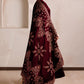 EMBROIDERED VELVET SHAWL VS-69