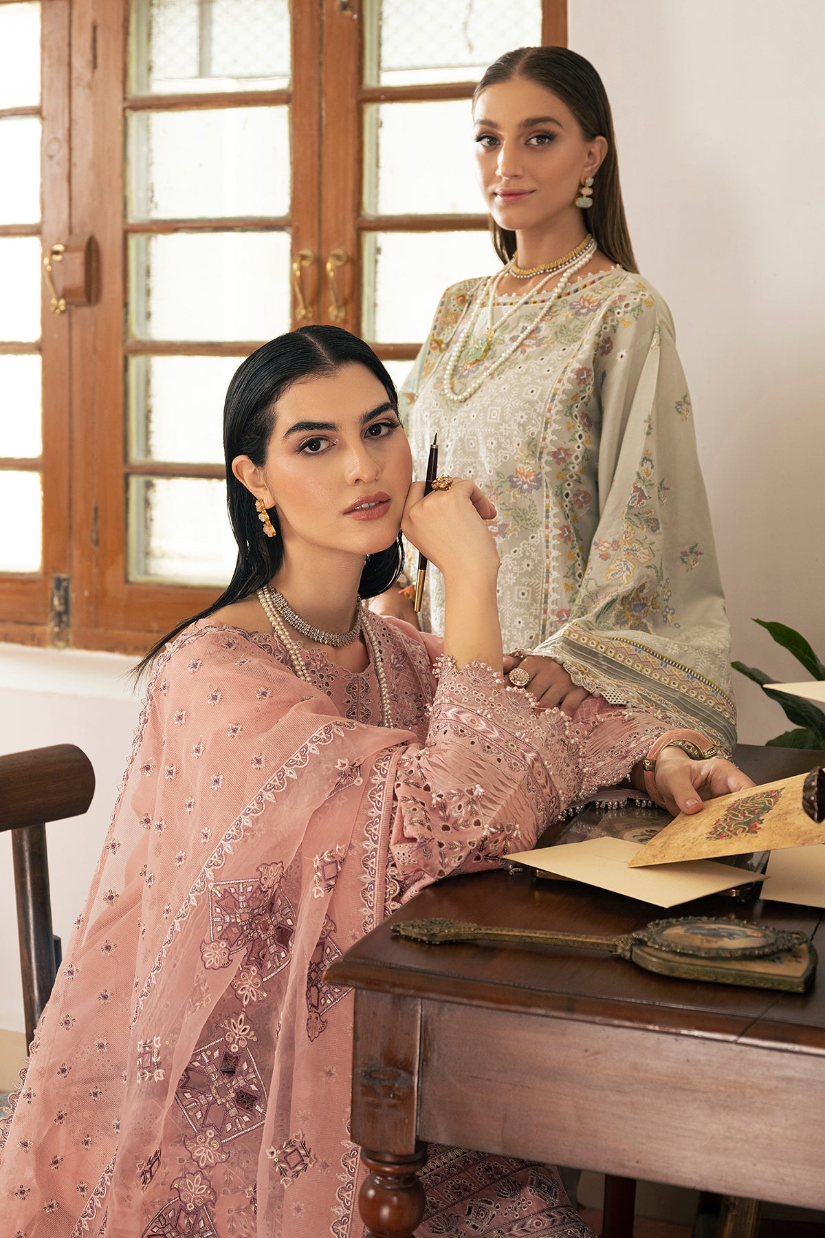 EMBROIDERED LAWN SL11-D07