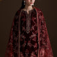 EMBROIDERED VELVET UF-4550