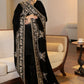 EMBROIDERED VELVET SHAWL VS-24